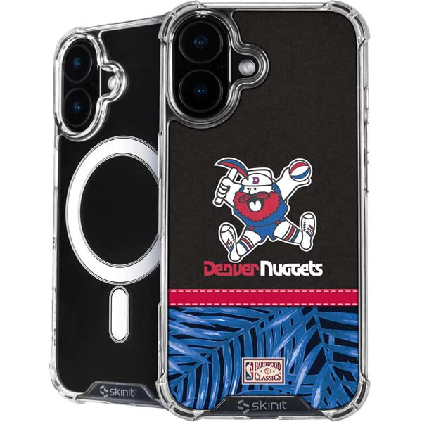 NBA Denver Nuggets Retro Palms iPhone 16 MagSafe Case