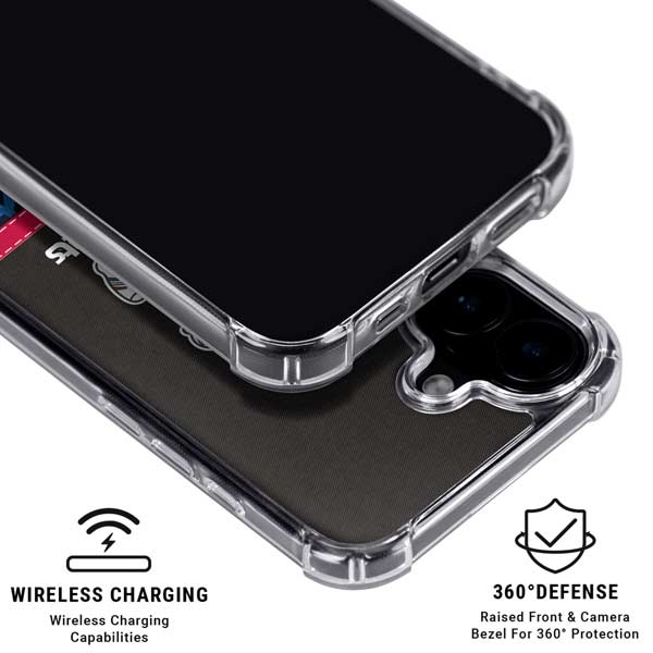 NBA Denver Nuggets Retro Palms iPhone 16 MagSafe Case