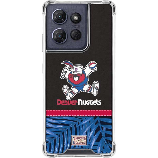 NBA Denver Nuggets Retro Palms Moto G Power 5G (2025) Clear Case