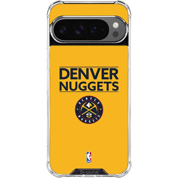 NBA Denver Nuggets Standard - Blue Google Pixel 10 Pro Clear Case