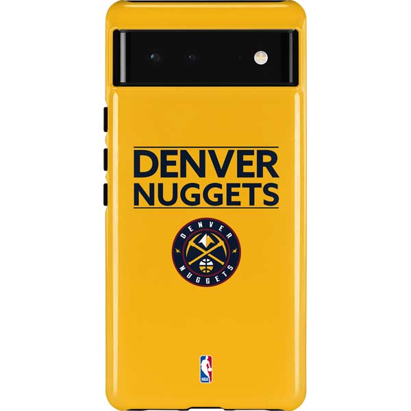 NBA Denver Nuggets Standard - Blue Pixel Cases