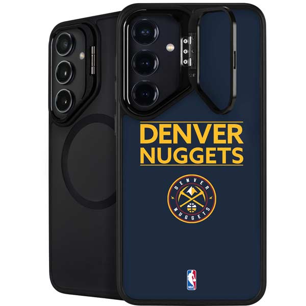 NBA Denver Nuggets Standard - Light Blue Galaxy S26 Plus Kickstand Case