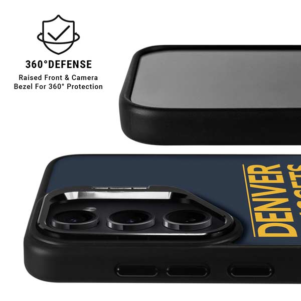 NBA Denver Nuggets Standard - Light Blue Galaxy S26 Ultra Kickstand Case