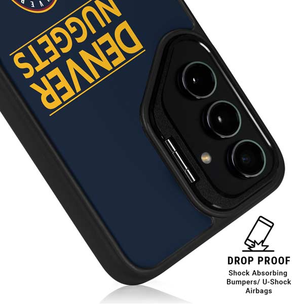 NBA Denver Nuggets Standard - Light Blue Galaxy S26 Ultra Kickstand Case