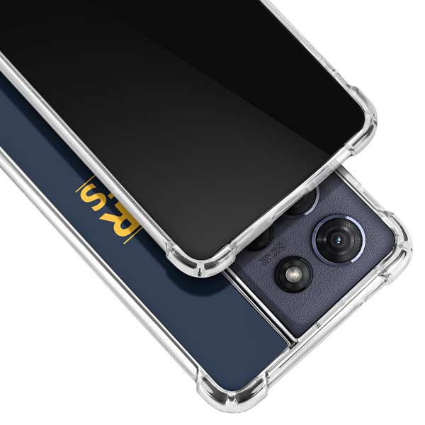 NBA Denver Nuggets Standard - Light Blue Moto G 5G (2025) Clear Case