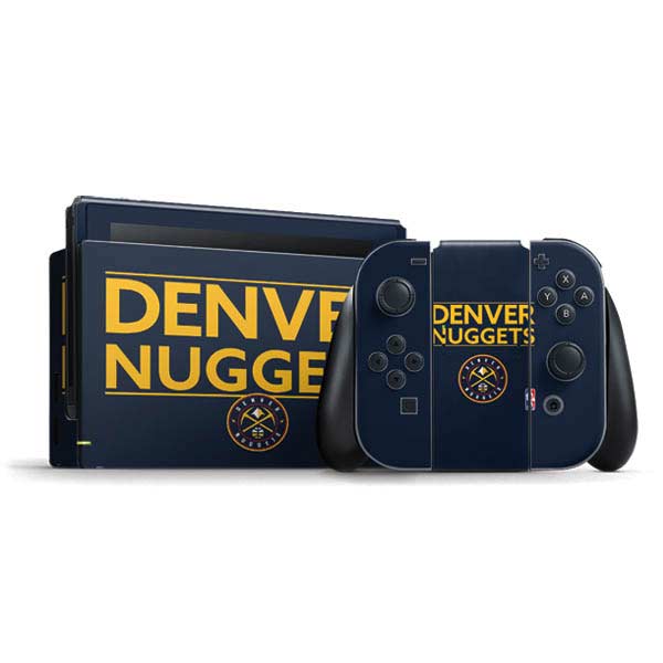 NBA Denver Nuggets Standard - Light Blue Nintendo Skins