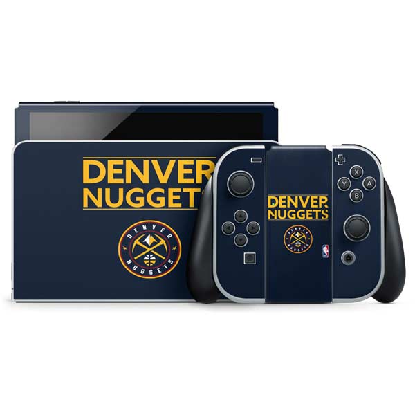 NBA Denver Nuggets Standard - Light Blue Nintendo Skins