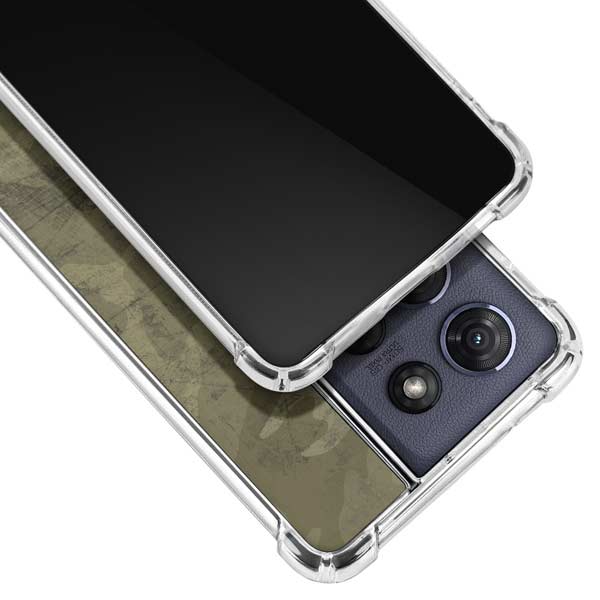 Desert Camo Moto G 5G (2025) Clear Case