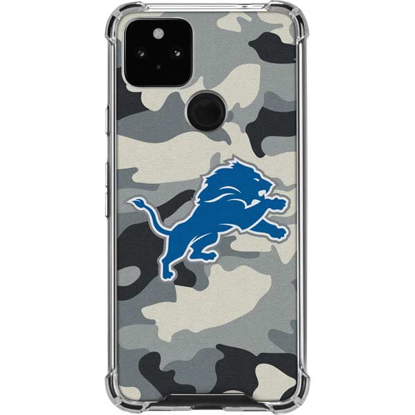NFL Detriot Lions Camo Pixel Cases