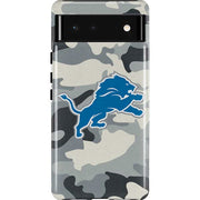 NFL Detriot Lions Camo Pixel Cases