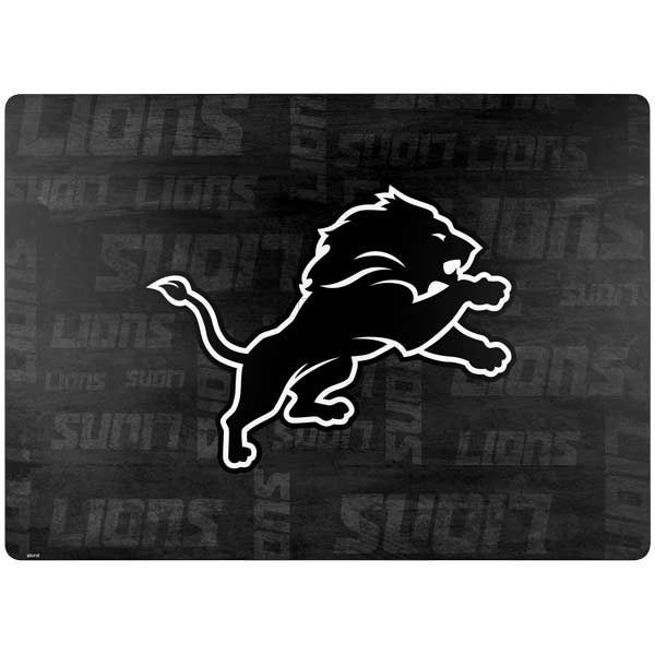 NFL Detroit Lions Black & White Surface Laptop 7 13.8in Skin