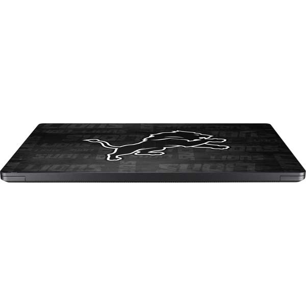 NFL Detroit Lions Black & White Surface Laptop 7 13.8in Skin