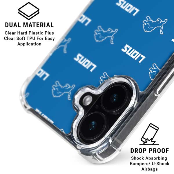 NFL Detroit Lions Blitz Series iPhone 17 MagSafe Case