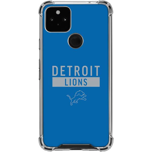 NFL Detroit Lions Blue Performance Series Pixel Cases