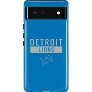 NFL Detroit Lions Blue Performance Series Pixel Cases