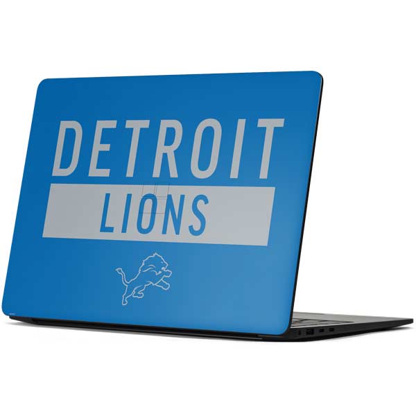 NFL Detroit Lions Blue Performance Series Surface Laptop 7 15in Skin