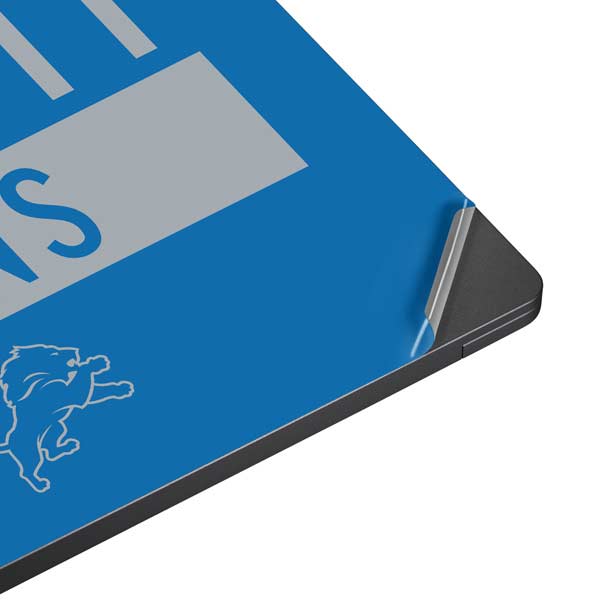 NFL Detroit Lions Blue Performance Series Surface Laptop 7 15in Skin