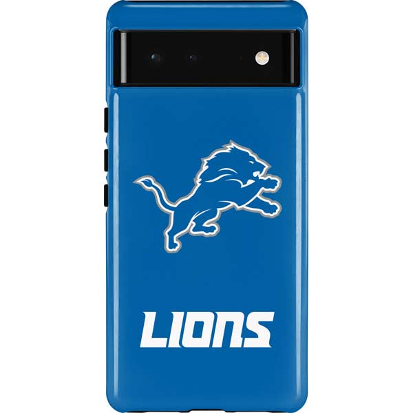 NFL Detroit Lions Distressed Pixel Cases