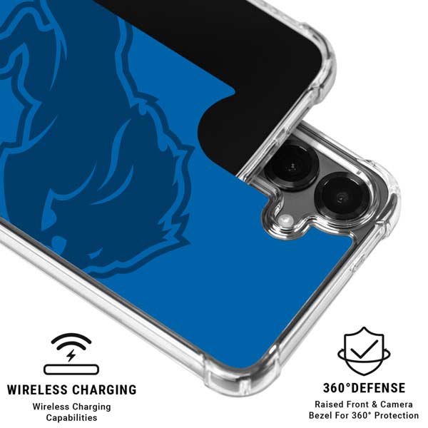 NFL Detroit Lions Double Vision Galaxy S26 Clear Case