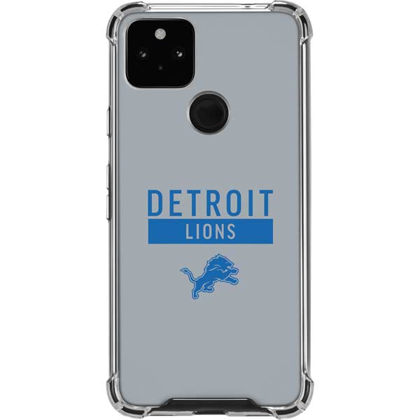 NFL Detroit Lions Grey Performance Series Pixel Cases
