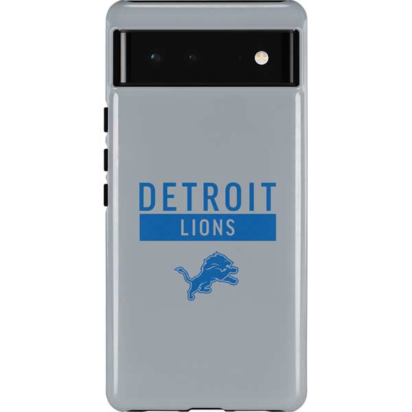 NFL Detroit Lions Grey Performance Series Pixel Cases