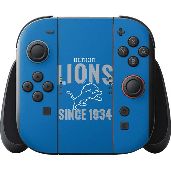 NFL Detroit Lions Helmet Nintendo Switch 2 (2025) with Joy-Con Skin