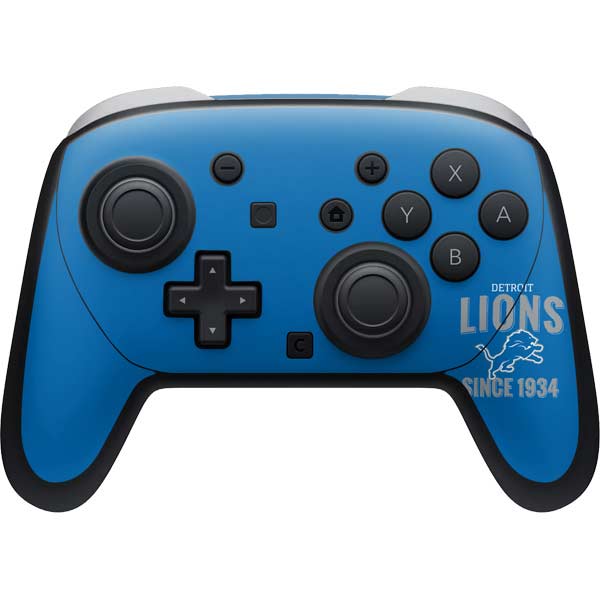 NFL Detroit Lions Helmet Nintendo Switch 2 (2025) Pro Controller Skin