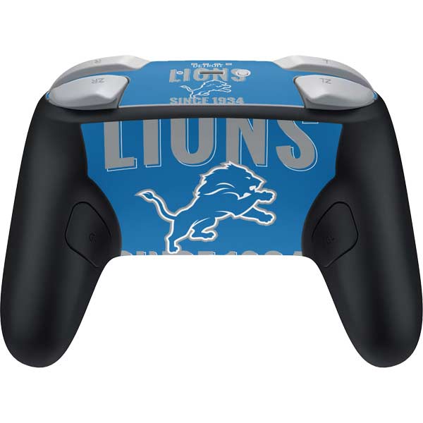 NFL Detroit Lions Helmet Nintendo Switch 2 (2025) Pro Controller Skin