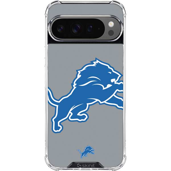 NFL Detroit Lions Large Logo Google Pixel 10 Pro Clear Case