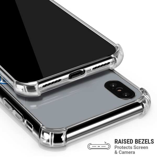 NFL Detroit Lions Large Logo iPhone X/XS Clear Case