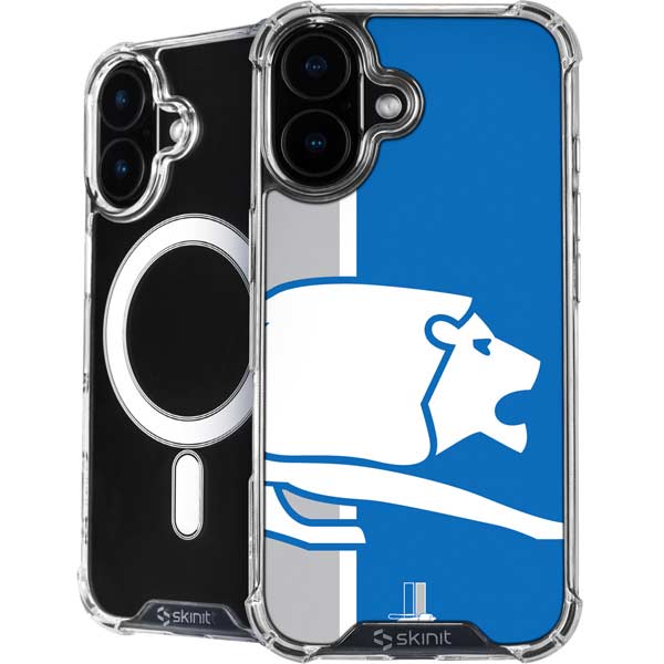 NFL Detroit Lions Retro Logo iPhone 17 MagSafe Case