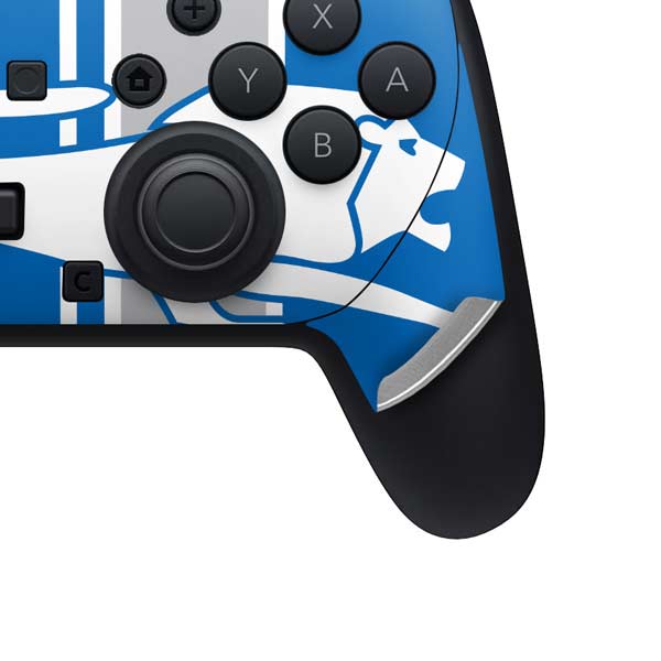 NFL Detroit Lions Retro Logo Nintendo Switch 2 (2025) Pro Controller Skin