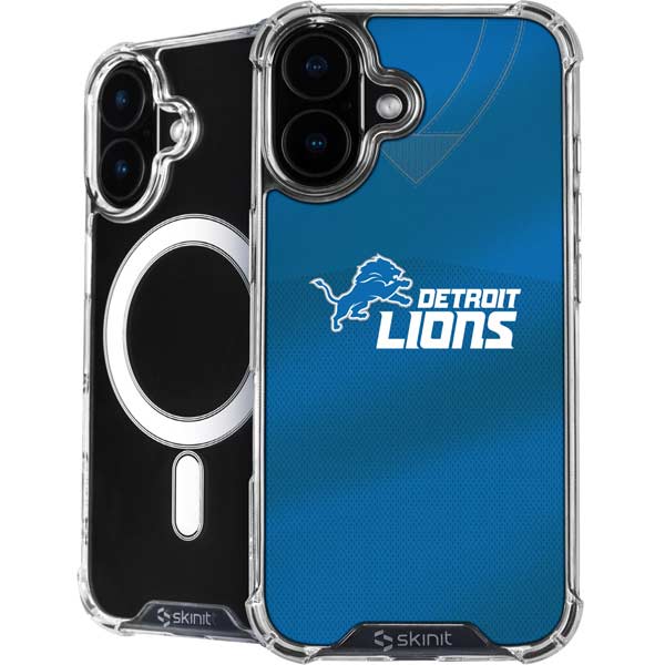 NFL Detroit Lions Team Jersey iPhone 17 MagSafe Case