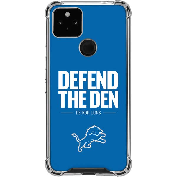 NFL Detroit Lions Team Motto Pixel Cases