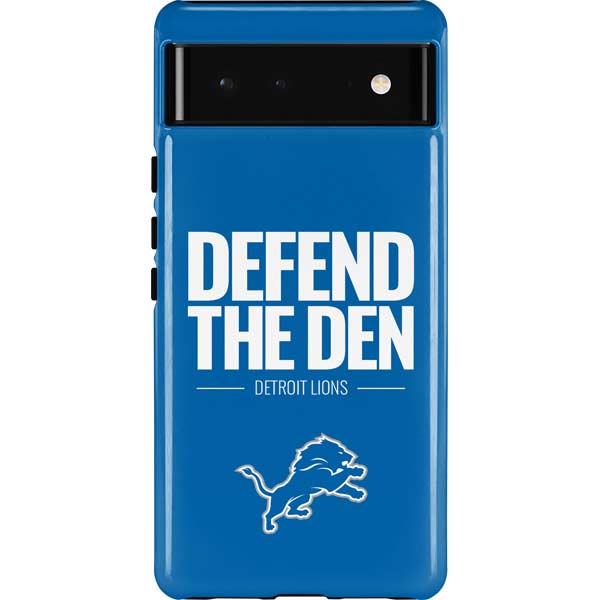 NFL Detroit Lions Team Motto Pixel Cases