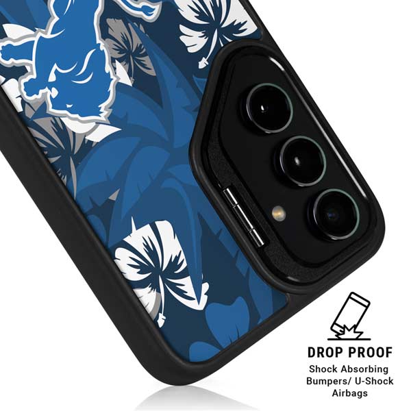 NFL Detroit Lions Tropical Print Galaxy S26 Ultra Kickstand Case