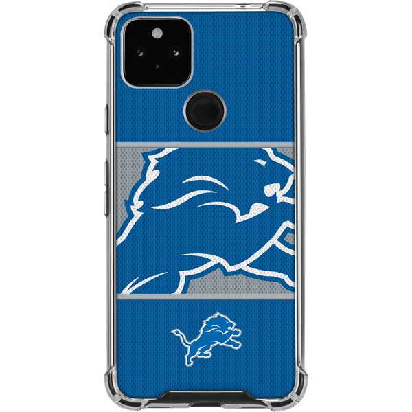 NFL Detroit Lions Zone Block Pixel Cases