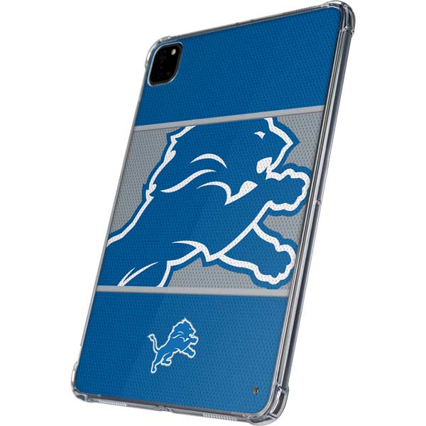 NFL Detroit Lions Zone Block iPad Pro 11in (2024) Clear Case