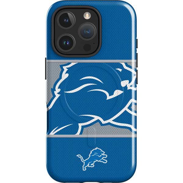 NFL Detroit Lions Zone Block iPhone 16 Pro Magsafe Impact Case