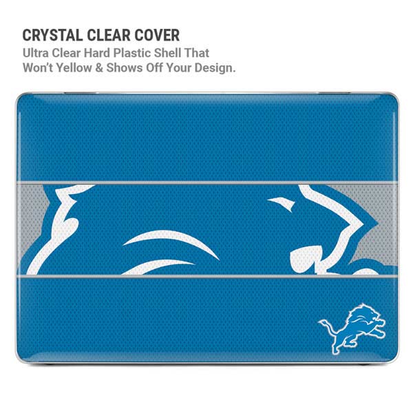 NFL Detroit Lions Zone Block MacBook Pro 14in (2021-24) Case plus Skin