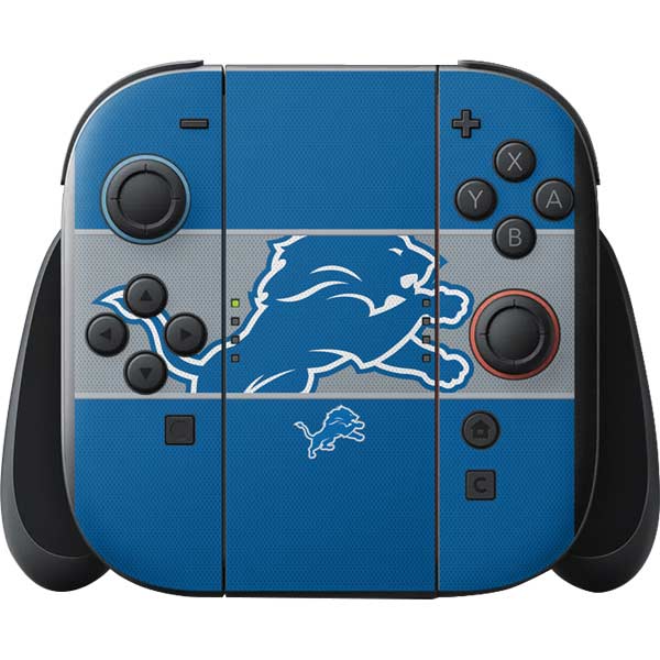 NFL Detroit Lions Zone Block Nintendo Switch 2 (2025) with Joy-Con Skin