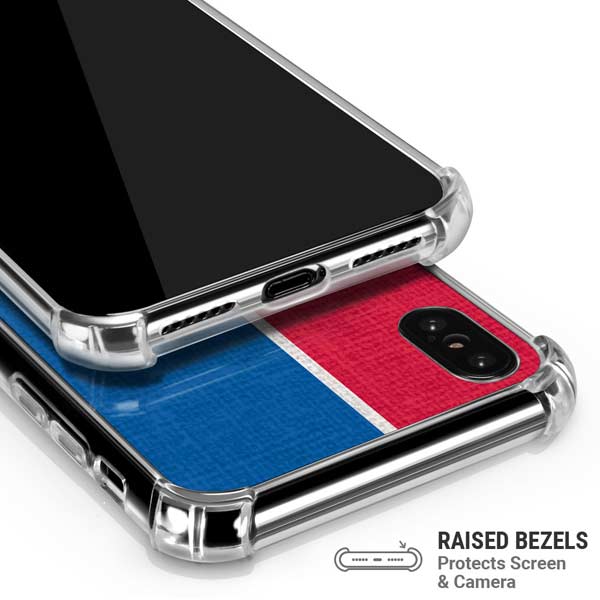 NBA Detroit Pistons Canvas iPhone X/XS Clear Case