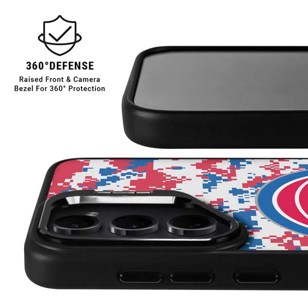 NBA Detroit Pistons Digi Camo Galaxy S26 Plus Kickstand Case