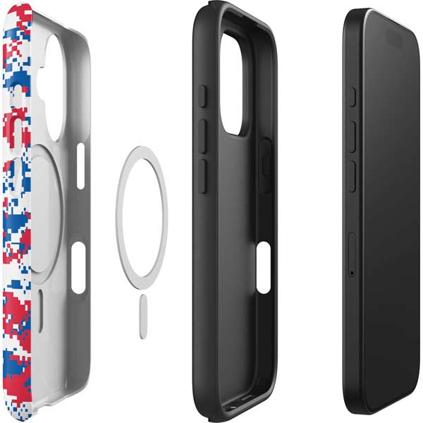 NBA Detroit Pistons Digi Camo iPhone 16 Plus Magsafe Impact Case