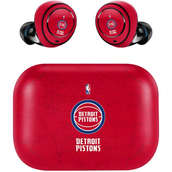 NBA Detroit Pistons Distressed Amazon Echo Buds Skin