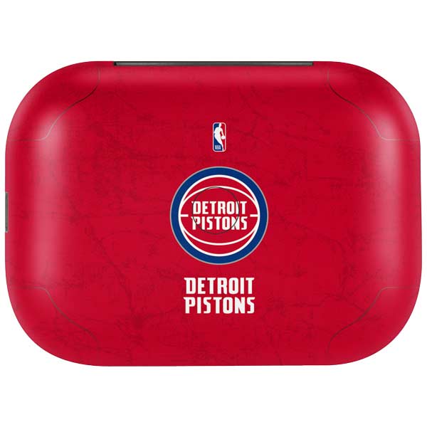 NBA Detroit Pistons Distressed Amazon Echo Buds Skin