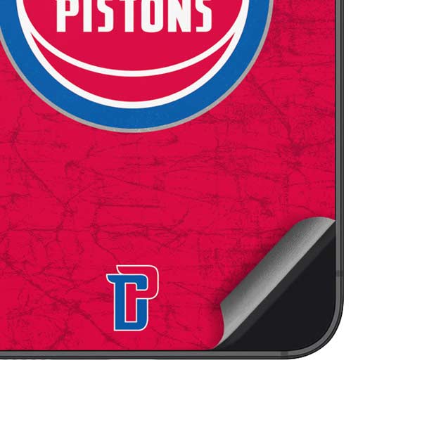 NBA Detroit Pistons Distressed Galaxy A14 5G Skin