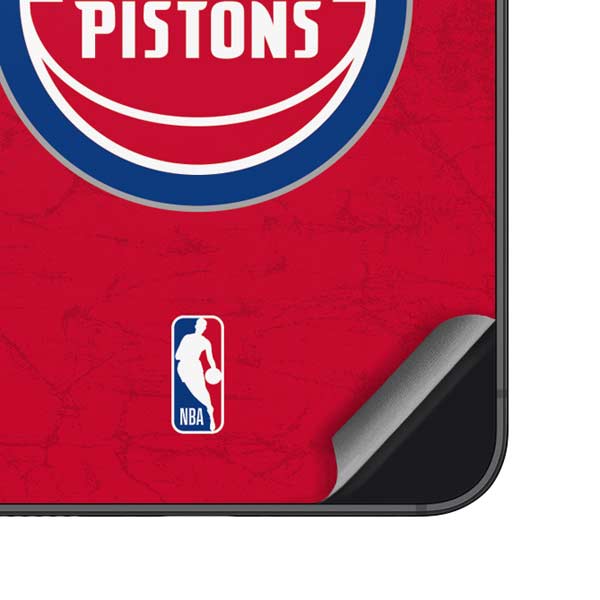 NBA Detroit Pistons Distressed Galaxy A16 5G Skin