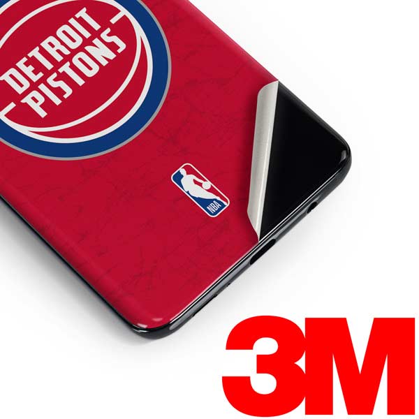 NBA Detroit Pistons Distressed Galaxy S10 Plus Skin