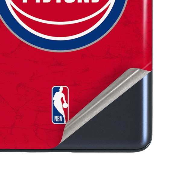 NBA Detroit Pistons Distressed Galaxy S20 Fan Edition Skin